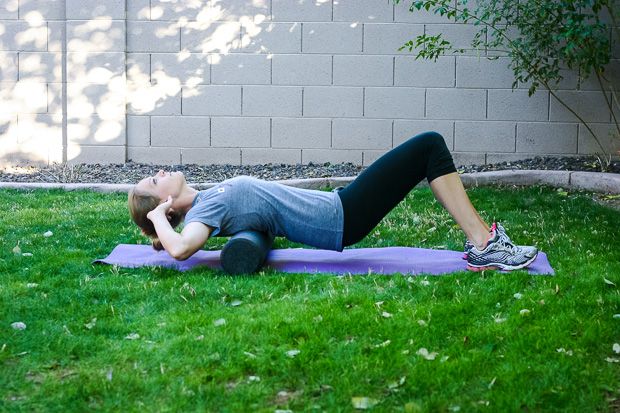 Upper Back Foam Roll - 5 Ways to Fix Mom Posture